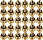 KUWAN 0.016" Orifice Thread UNC 10/24 Brass Misting Nozzles Low Pressure by KUWAN