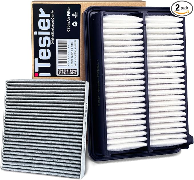 Engine & Cabin Air Filter Kit for CRV 2.0L Hybrid, Accord 2.0L Hybrid, Replaces by ITESIER