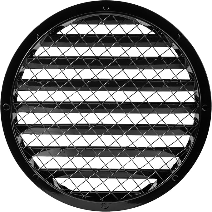Repa Market 8" Inch Scratch Resistant Black Soffit Air Vent Cover - Image 6