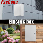 Electrical Box 24 x 16 x 10 Inch Indoor Outdoor Electrical Enclosure Box Steel - Image 7