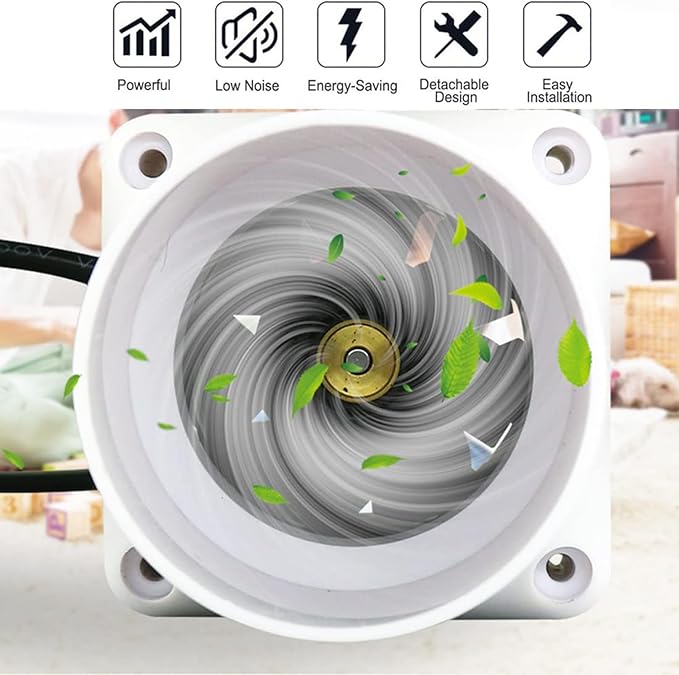 12v Inline Duct Fan 2 Inch - Image 6
