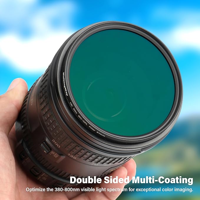 Walking Way 52mm Circular Polarizing Filter Ultra-Slim MC CPL Filter Optical - Image 6