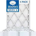16x25x1 Air Filter MERV 8 TRION Air Bear Pleated HVAC Air Filters Replacement by Trion