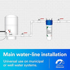 3M Aqua-Pure AP101T Whole House Transparent Water Filter Housing, Standard - Image 6