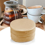 CEYAZYE 200 PCS Round Coffee Filter Paper, 56 mm Disposable Coffee Filters - Image 7