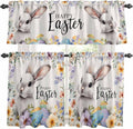 Happy Easter Kitchen Curtains Set 3 Piece by Unknown
