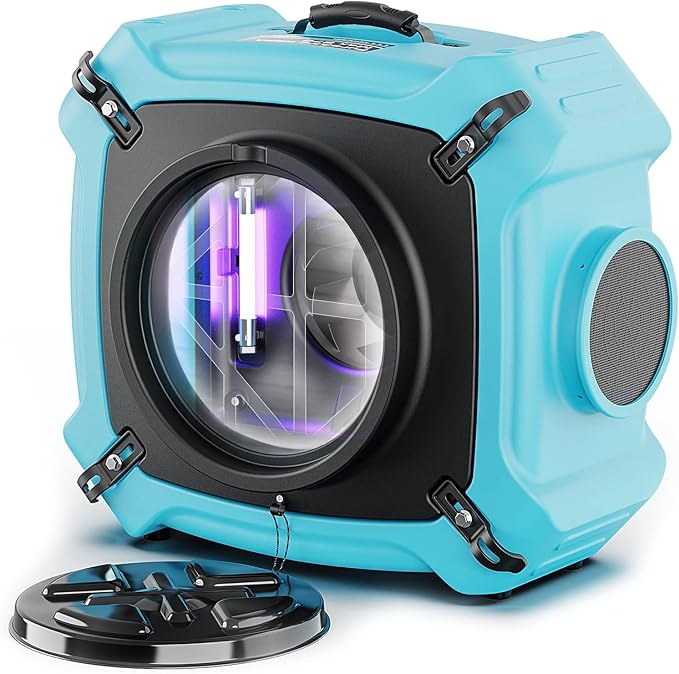 ALORAIR PureAiro HEPA Max 870 Air Scrubber 3-Stage Filtration, Negative Machine by ALORAIRSOLUTIONSINC0J0DC