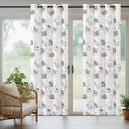 Cartoon Animals Outdoor Curtains - Image 6