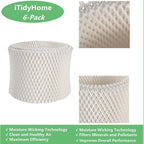 6-Pack Humidifier Wicking Filters Replacement Compatible - Image 5