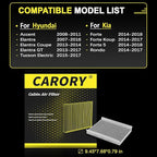 Cabin Air Filter w/Activated Carbon - Image 2