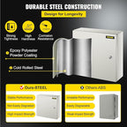 VEVOR NEMA Steel Enclosure, IP66 Waterproof & Dustproof, Outdoor/Indoor - Image 3