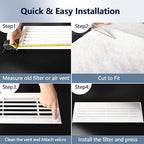 MERV 8 Air Vent Filters 20x100 Inch, Cut to Size Air Filter Material, - Image 6