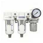 XingNEeng 3/8" NPT Compressed Air Filter Regulator Lubricator Combo, Water/Oil by Unknown