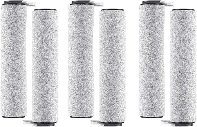 Cordless Wet And Dry Vacuum Cleaner Scrubber Roller Brushes Kit Replacement by kvcccss