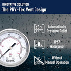 SENCTRL 0-30 Psi Low Pressure Gauge, 1/4 NPT Back Mount, Waterproof, Stainless - Image 5