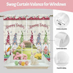 Swag Curtain, Happy Easter Gnomes - Image 8