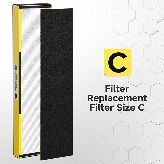 4 Pack FLT5000 Filter C True HEPA Replacement Filter Compatible - Image 8