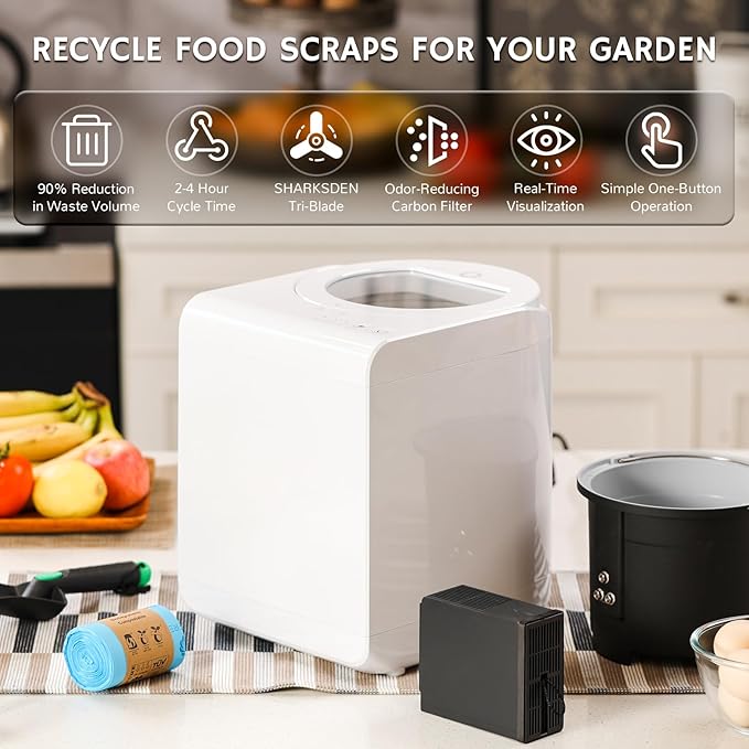Airthereal Revive R500-V Electric Kitchen Composter - Image 4