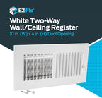EZ-FLO 10 x 4 Inch Air Vent Cover - Image 2