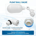 Max Water Filter Float Ball Valve - Image 2