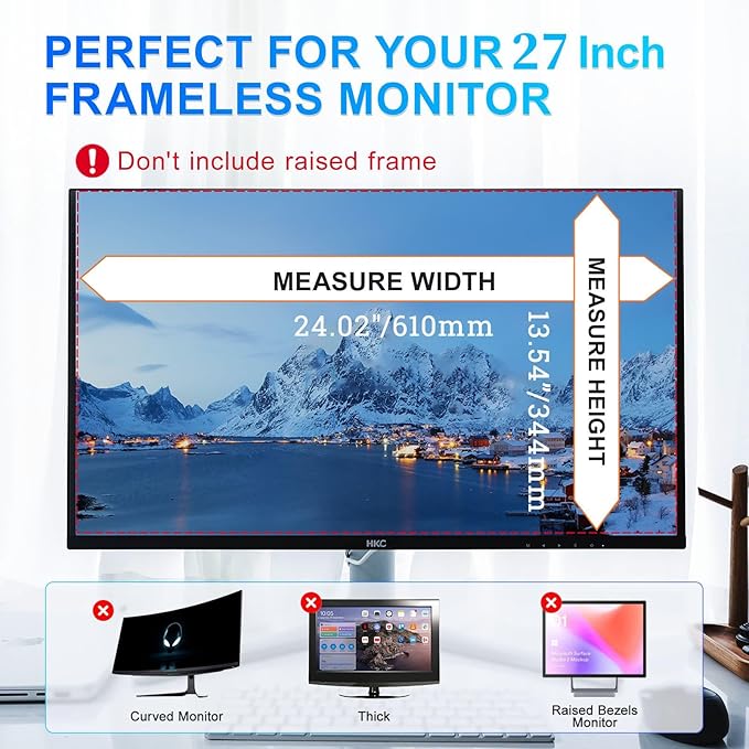 Magnetic 27 Inch Privacy Screen - Image 5