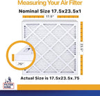 Filter King 17.5x23.5x1 Air Filter | 4-PACK | MERV 13 HVAC Pleated A/C Furnace - Image 2