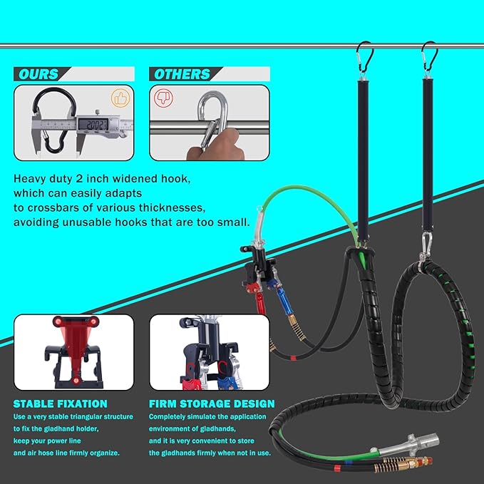 CheeMuii 15 FT Semi Truck Air Line Kit - Image 7