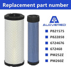 P821575 & P822858 Outer Inner Air Filter Set - Image 2