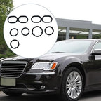 9Pcs Engine Oil Filter Housing O Ring Seal Kit 68191356AA Replacement - Image 3