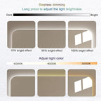 Bathroom Mirror with LED Lights，Bathroom Led Mirror ，Backlit Bathroom Mirror - Image 3