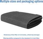 Cut to Fit Carbon Air Filter, Replacement Charcoal Filters, Carbon Pad Pre - Image 6