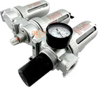 1/4" NPT MID FLOW Filter Regulator Coalescing Desiccant Dryer System - Image 4