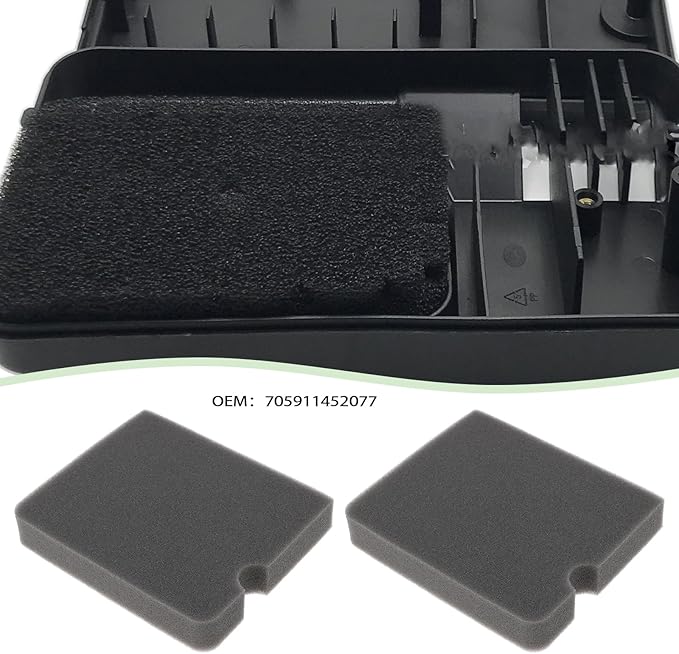 2pcs Square Air Filter Sponge Replacement Part 705911452077 Compatible - Image 2