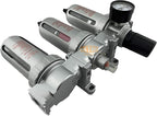 3/8" NPT MID FLOW Filter Regulator Coalescing Desiccant Dryer System - Image 7