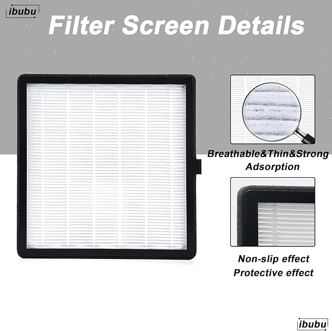 Nail Dust Collector Replacement Filters, 3 Pack Nail Tech Dust Collector Filter - Image 5