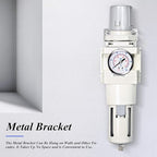 TAILONZ PNEUMATIC 3/4 Inch NPT Manual Drainage Air Filter Pressure Regulator - Image 7
