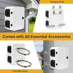 Outdoor Electrical Box with Key Lock, 12V Cooling Fan & Temperature Controller - Image 6