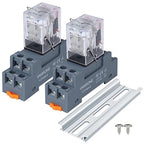 Electromagnetic Power Relay, 8-Pin 10 AMP 24V DC Relay Coil by VAMRONE