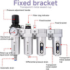 3/4" NPT Industrial Air Dryer for Compressor, 4 Stage Air Drying System - Image 7