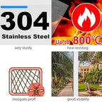 Stainless Steel Mesh Screen 12 Mesh No Rust Sturdy Metal Wire Mesh Easy to Work - Image 4