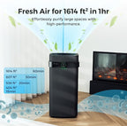 Airdog X5+ Air Purifier for Large Rooms up to 1600 Ft², Smart App Control - Image 2
