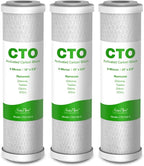 SimPure 5 Micron 10" x 2.5" Whole House Carbon Sediment Water Filter Cartridge by SimPure_Water
