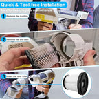 4-Pack IW3511 BU3521 Pre-Motor Filter - Image 5