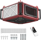 Abestorm 1080 CFM Intake Air Filtration System, 270 Degree Workshop Dust by AbestormSolutionsINC