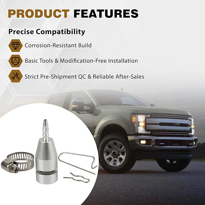 Aluminum 6.7L Powerstroke Fuel Filter Return Line Connection Return Line Repair - Image 4