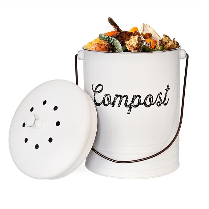 AuldHome Design Kitchen Compost Bin by AuldHomeDesign