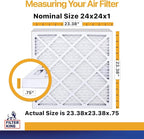 Filter King 24x24x1 Air Filter | 4-PACK | MERV 13 HVAC Pleated A/C Furnace - Image 2