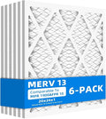 20x24x1 Furnace Air Filters, MPR 1900 & FPR 10, MERV 13 Pleated Air Filter by Chenzhit