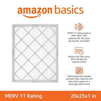 Amazon Basics 20x25x1 Air Filter 6 Pack, MERV 11 AC Furnace Filters - Image 2