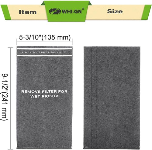 12 Pack 38737 Replacement for Craftsman 2.5 Gallon Shop Vac Filter Bags - Image 2